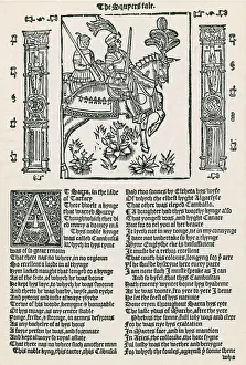 14th Prints: Geoffrey Chaucer, Canterbury Tales