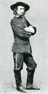 Bulls Prints: George Custer, American Cavalry Officer