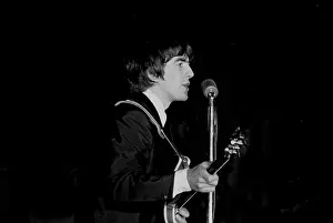 Playing Prints: George Harrison, Beatles Concert, 1964