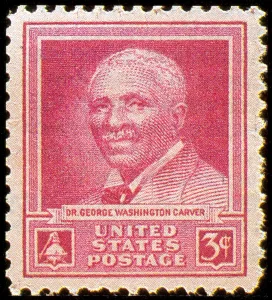 Slave Prints: George W. Carver, U.S. Postage Stamp, 1948