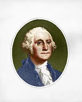 2011 Prints: George Washington, 1st U.S. President
