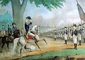 George Washington Taking Command of Army, 1775