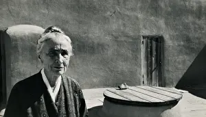 Sculptor Prints: Georgia O'Keeffe at Home, 1971