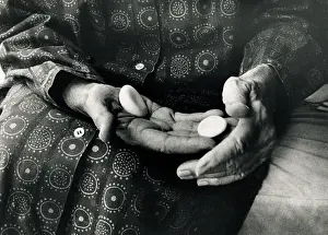 Sculptor Prints: Georgia O'Keeffe's Hands, 1971
