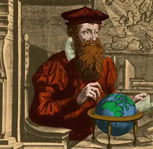 Projection Prints: Gerardus Mercator, Flemish Cartographer