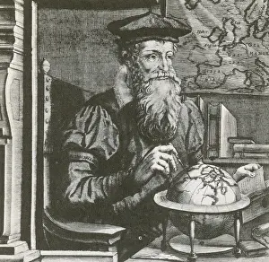 Projection Prints: Gerardus Mercator, Flemish Cartographer