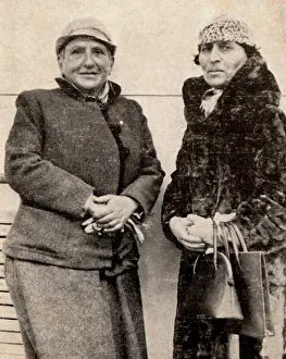 Novelist Prints: Gertrude Stein and Alice B. Toklas