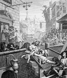 William Prints: 'Gin Lane' by William Hogarth, 1751