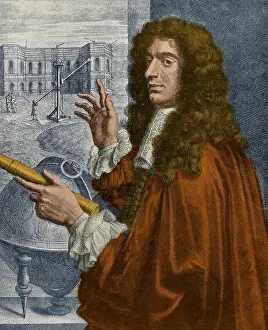 Ring Prints: Giovanni Cassini, Italian-French Astronomer