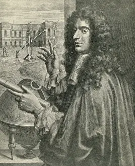 Ring Prints: Giovanni Cassini, Italian-French Astronomer