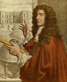 Ring Prints: Giovanni Cassini, Italian-French Astronomer