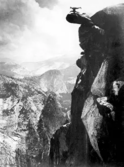 1890s Prints: Glacier Point, 1890s
