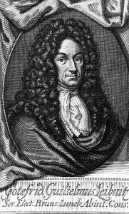 Number Prints: Gottfried Wilhelm Leibniz, German Mathematician