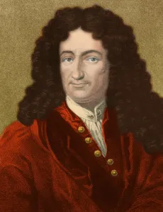 Number Prints: Gottfried Wilhelm Leibniz, German Mathematician