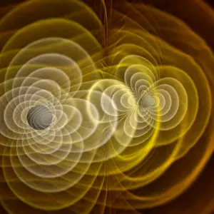 Horology Prints: Gravitational Waves, Merging Black Holes