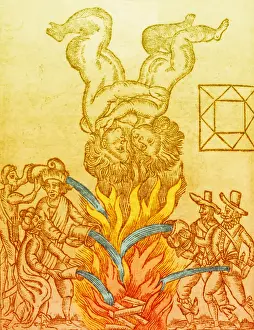 Twins Prints: Great Fire of London, 1666