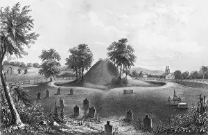 Great Mound at Marietta, 1848