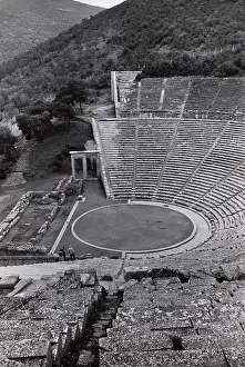 Theater Prints: Greek Amphitheater