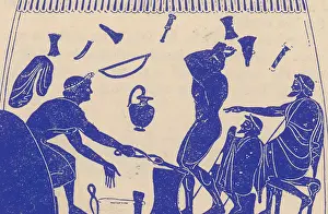 More Science & Medical Prints: Greek Blacksmith, 6th Century BC