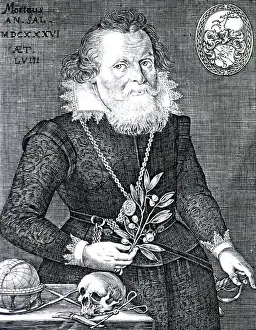 1636 Prints: Gregor Horstius, German Physician and Anatomist