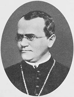 Johann Prints: Gregor Mendel, Father of Genetics