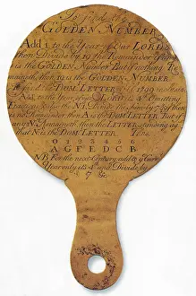 Brass Prints: Gregorian Calendar