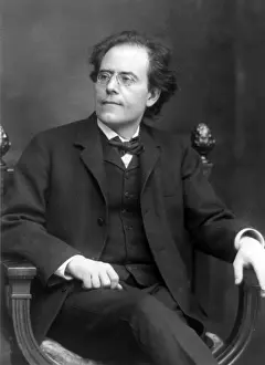 20th Prints: Gustav Mahler, Austrian Composer