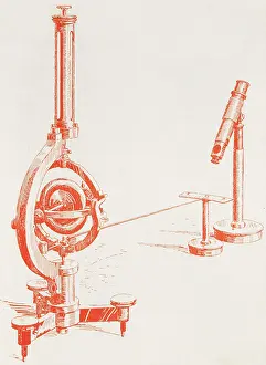 Microscope Prints: Gyroscope Illustration