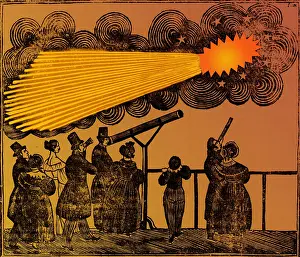Edmund Prints: Halley's Comet, 1835