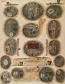Primitive Prints: Hallstatt Tombs, Prehistoric Cemetery