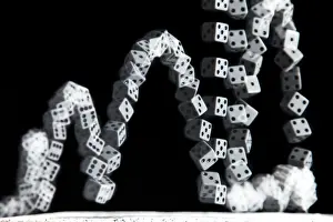 Roll Prints: Hand Rolling Dice