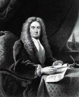 Baronet Prints: Hans Sloane, Irish Physician