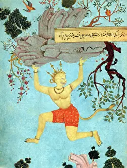 World Cultures Prints: Hanuman, Hindu Monkey God