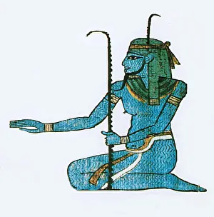Egypt Prints: Hapi, Egyptian God