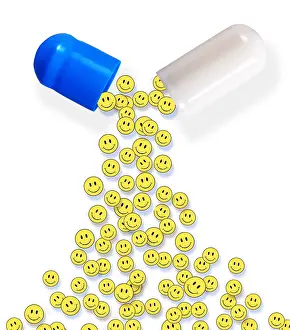 Medication Prints: Happy Pills