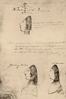 Lewis Prints: Head-Flattening by Chinook Indians