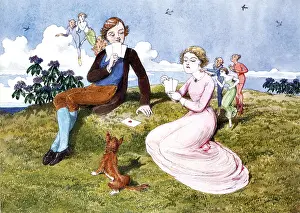Folklore Prints: Hearts Are Trumps, 1880