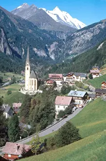 World Cultures Prints: Heiligenblut Village