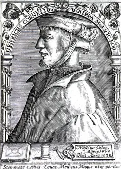 Heinrich Prints: Heinrich Cornelius Agrippa, German Occultist