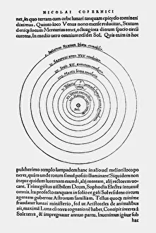 Prints of The Copernican world system or Copernican heliocentrism is the name given to the astronomical model developed by Nicolaus Copernicus : Heliocentric Universe, Copernicus, 1543