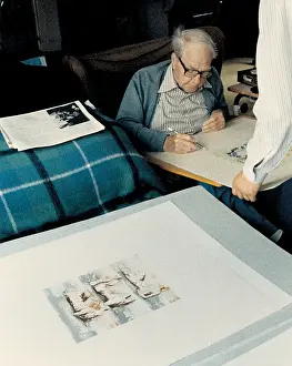 Sculptor Prints: Henry Moore at Home, 1984