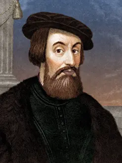 Aztec Prints: Hernan Cortes, Spanish Conquistador