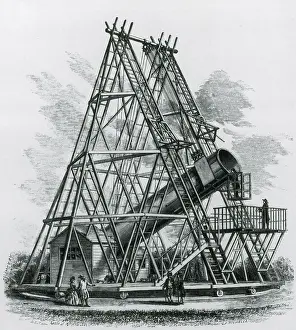 Reflecting Prints: Herschel's 40 Foot Telescope, 1789