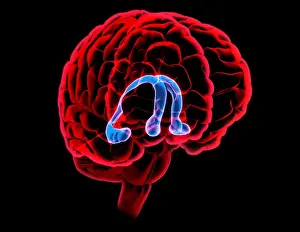 Neuroscience Prints: Hippocampus and Fornix