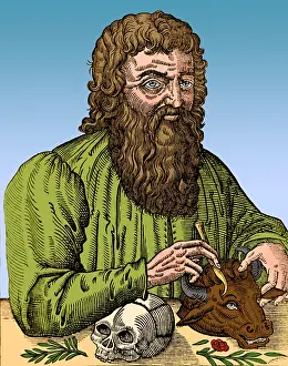 Modern Prints: Hippocrates, Greek Physician