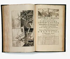 Observatory Prints: Historia Coelestis Britannica, 18th Century