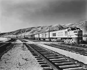 Transportation Prints: Historic Freight Train