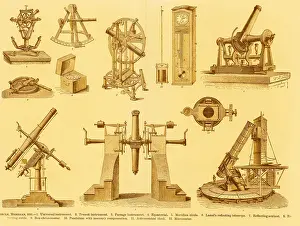 Reflecting Prints: Historical Astronomy Instruments