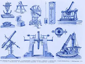 Reflecting Prints: Historical astronomy instruments
