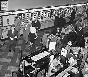 Cities Prints: Horn and Hardart Automat, Self Service Cafeteria Style Restaurant, New York City History